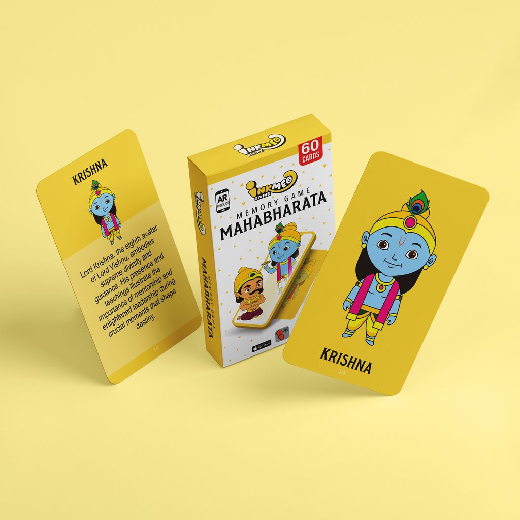 Inkmeo Memory Game Mahabharata Cards | AR Enabled