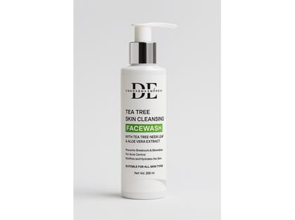 Tea Tree Skin Cleansing Facewash - 200ml Tea Tree Skin Cleansing Facewash - 200ml