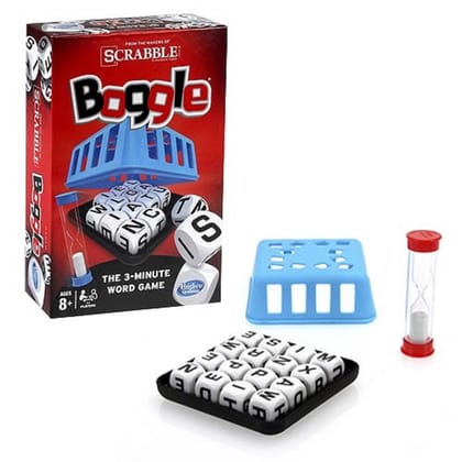 KTRS ENTERPRISE Hasbro Boggle Scrabble the 3-Minute Word Search Party Game
