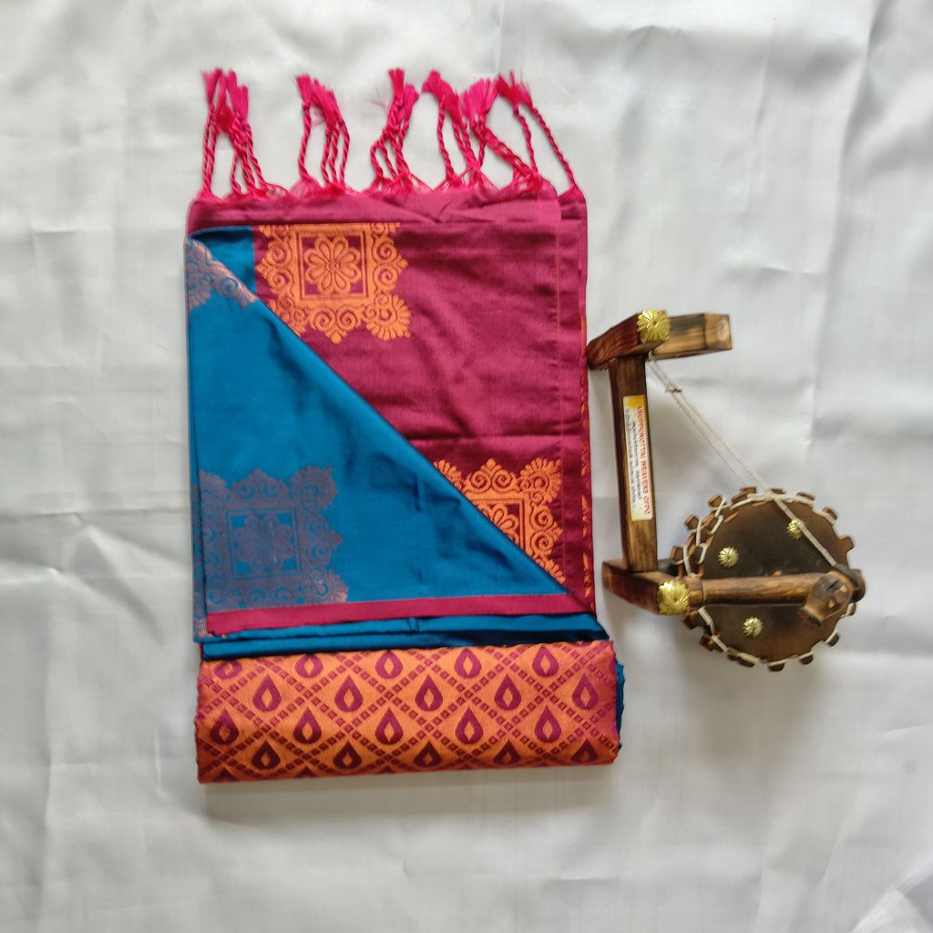 Rich Soft Silk Saree with Blouse