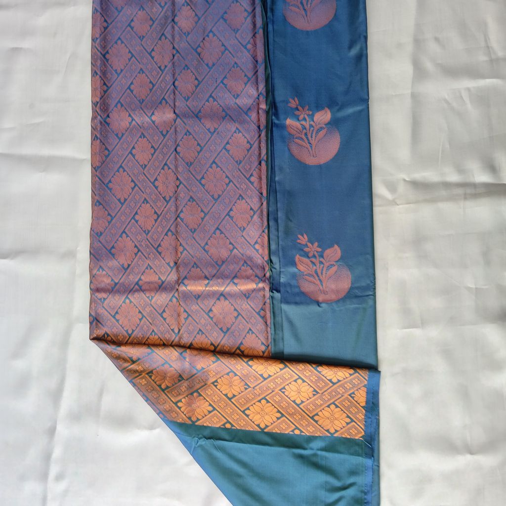 Soft Silk Saree with Blouse
