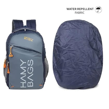 KAISHWA HAMY BAGS SERIES  Polyester 35 Ltrs Blue Casual Backpack for Men and Women (H122-Blue