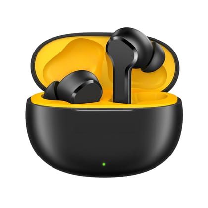 Wireless In-Ear Earbuds with Yellow Charging Case for Premium Audio