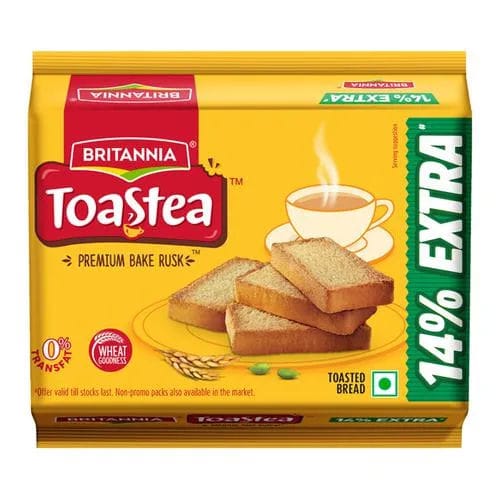 Britannia Bake Rusk Toast, 72 gm