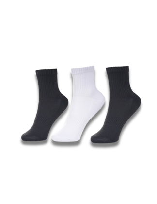 3 Pairs BUNAAYI Double Elastic Sports Socks