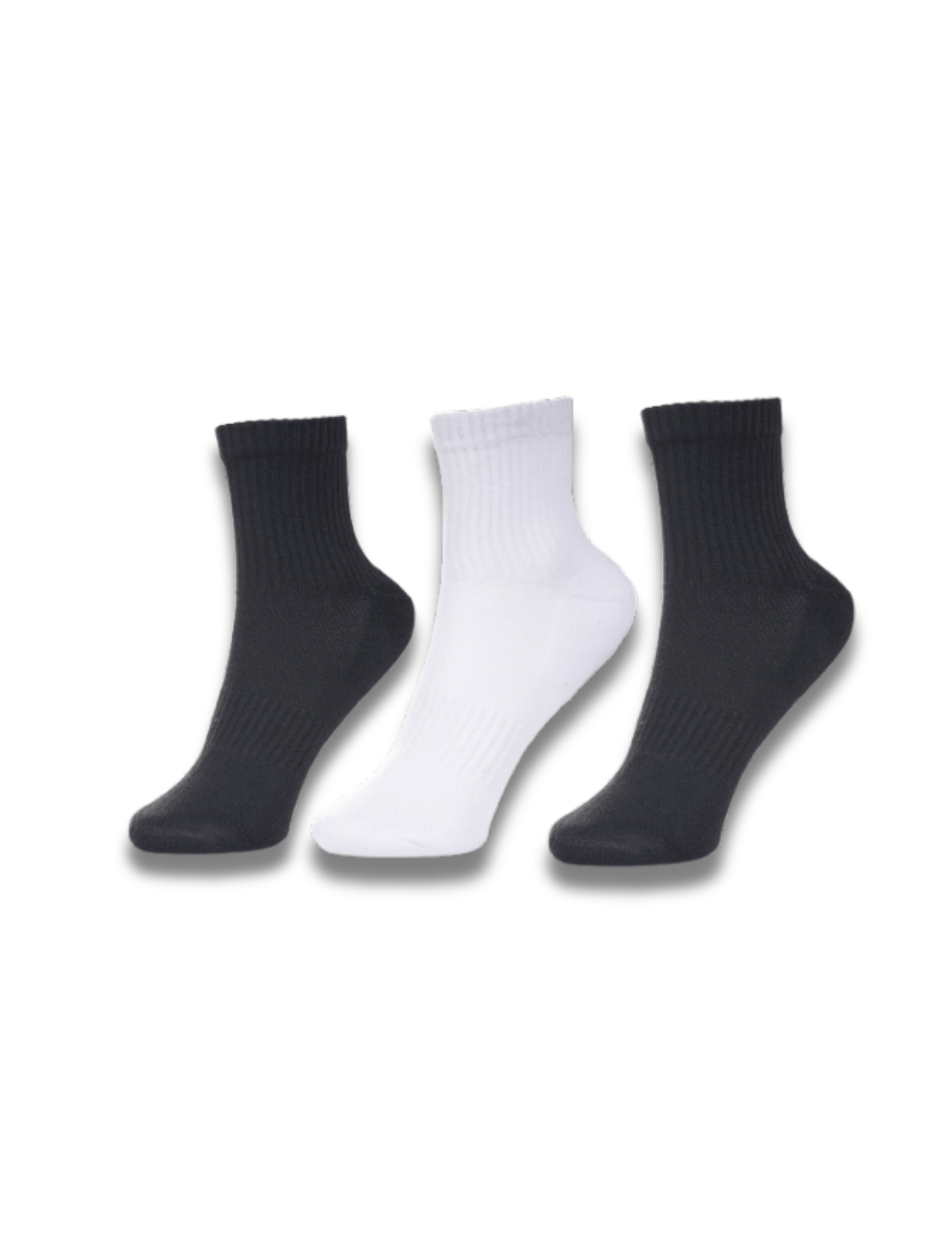 3 Pairs BUNAAYI Double Elastic Sports Socks