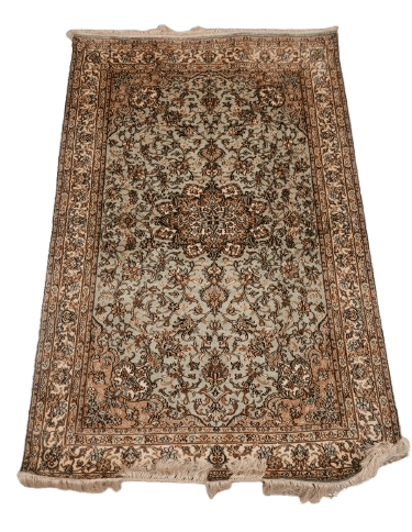 Kashmiri Handmade Silk Carpet