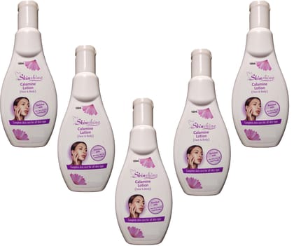  Skinshine Calamine Lotion for Face and Body, 100ml - Pack of 5