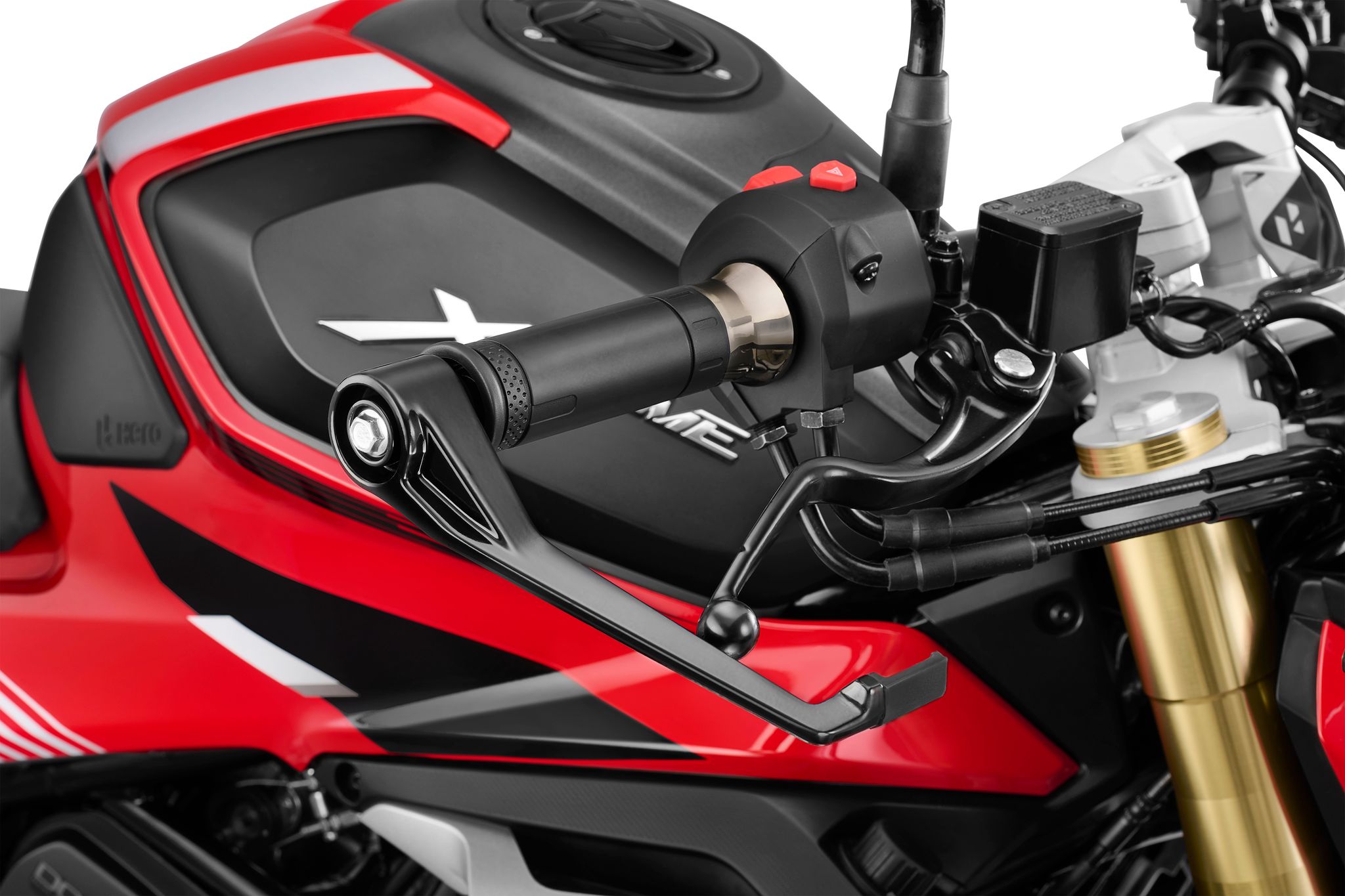 Handlebar Grips for Xtreme 250R, RHS, Chrome Rosegold