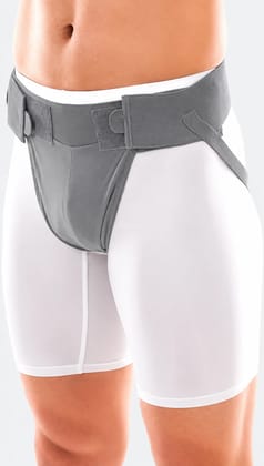 Scrotal Support( CT612)- Gray  Size- S