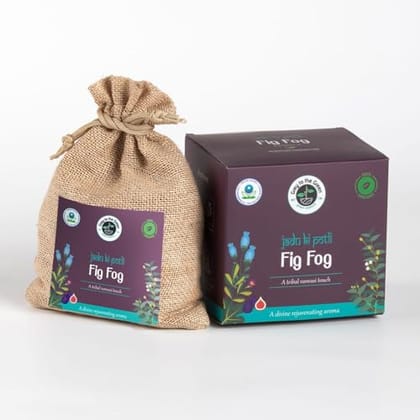 Fig Fog - Exotic wild Fig aroma | Organic | Car Freshner | 60 Days Freshness | For Home, Kitchen, Office, washroom | Tribal Western Ghats | Fruity Botanical Aroma  | US-EPA registered | 30 Grams