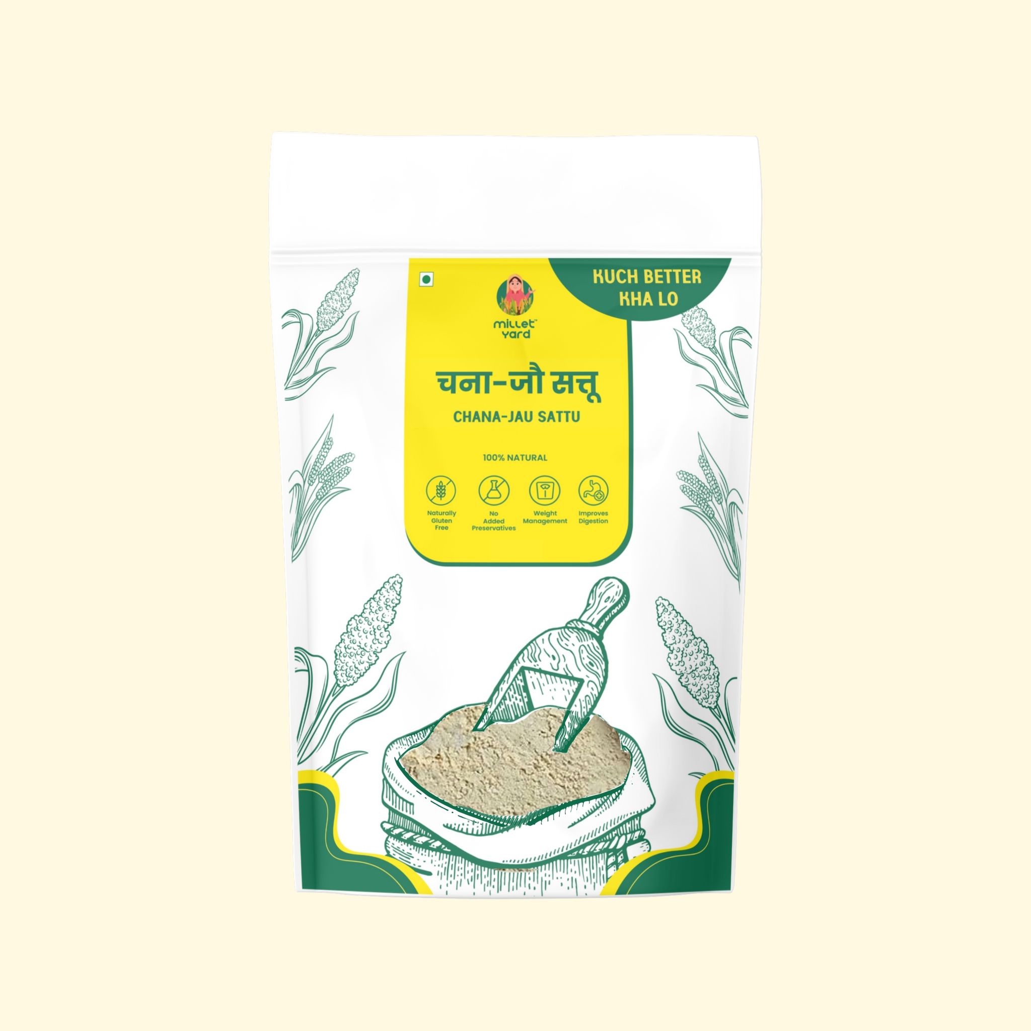 Millet Yard Chana Jau Sattu 400 gram