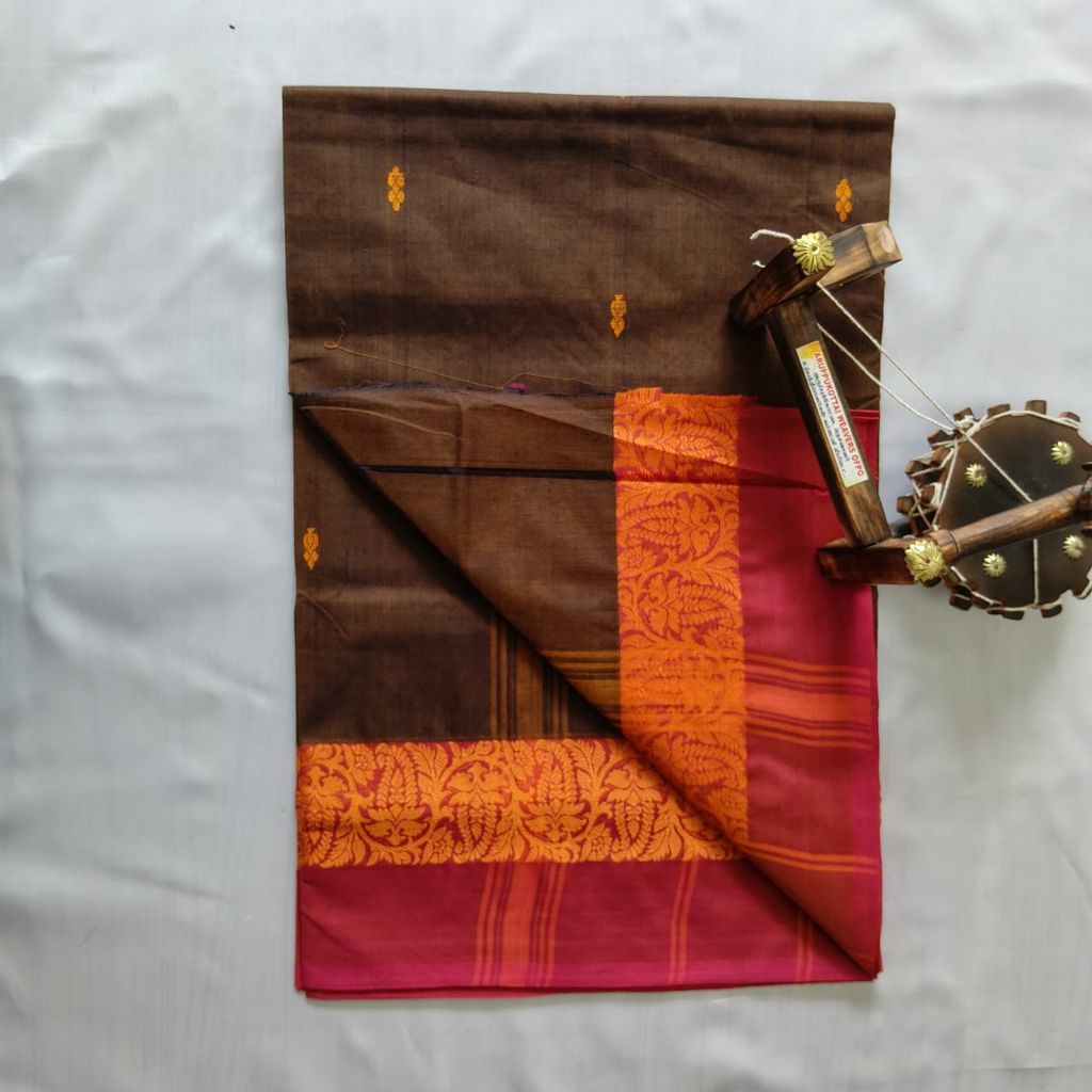 Pure Cotton Saree with Blouse