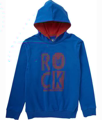 Cub Mcpaws Pack of 1 Boys Cotton Sweatshirt ( Blue )