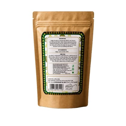 Botanical Hair Colour Ritual |  Pure Indigo Powder | Colour | Nourish| Protect