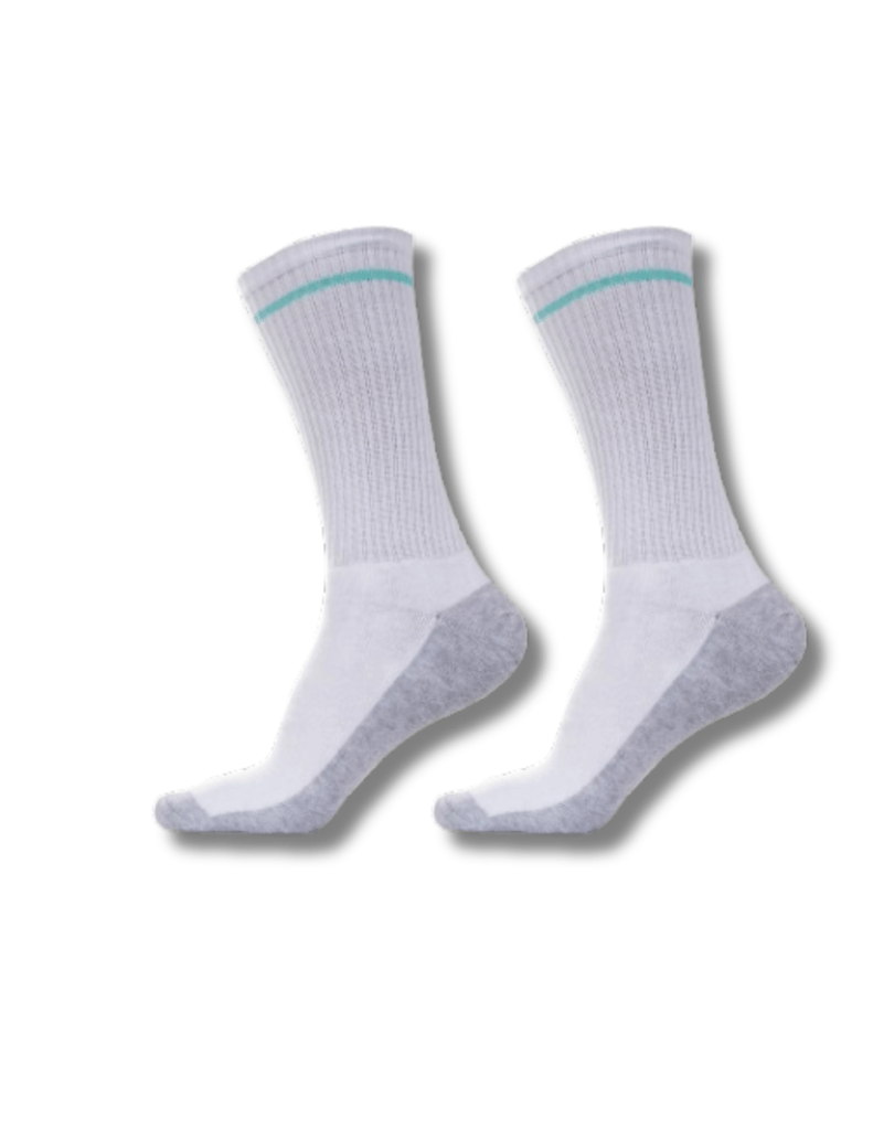 2 Pair Pack of BUNAAYI Long Elastic Towel Socks