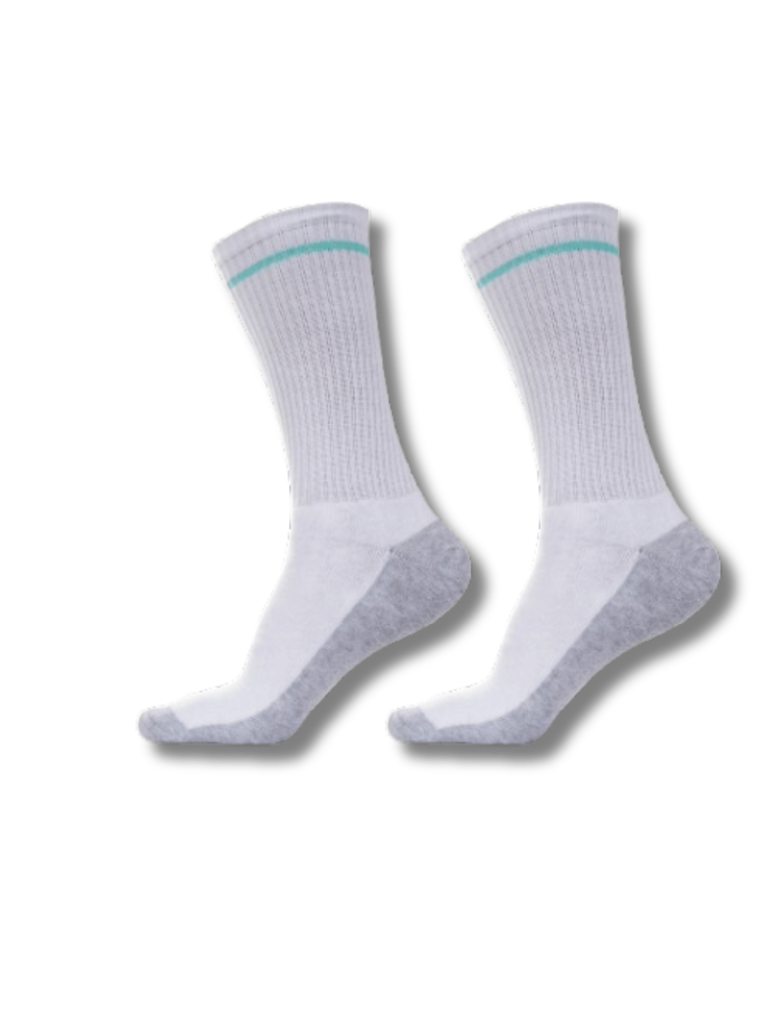 2 Pair Pack of BUNAAYI Long Elastic Towel Socks