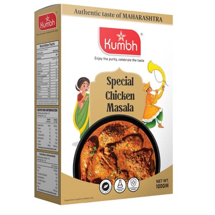 Kumbh Special Chicken Masala 100g - Authentic Taste of Maharashtra