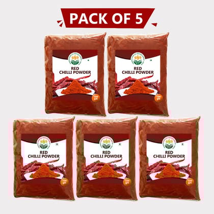 Red Chilli Powder (Pack of 5)