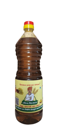 Buy Jind Kisan Jan Nirman Producer Co. Ltd Mustard Oil (Jind Kisan Tel), 1L Online at Best Price in India - BigBasket