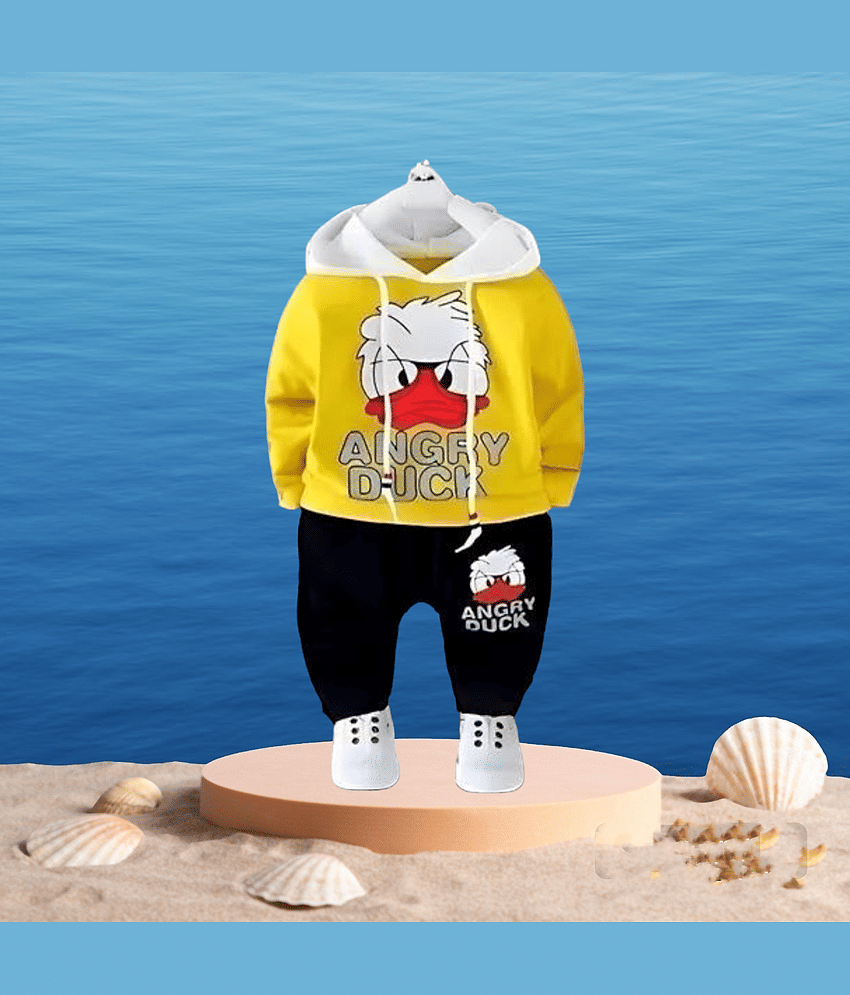 ODIMENT Pack of 1 Boys Cotton Shirt & Pants Set ( Light Blue )