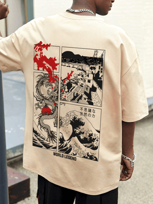 SCOTT FINCHER Men's Japanese Streetwear Harajuku T-Shirt Men Hip Hop Dragon Print Tshirt Summer Casual Oversized T Shirt Tops T-shirt : AA(ARN)CREAM_247 SCOTT FINCHER Men's Japanese Streetwear Harajuku T-Shirt Men Hip Hop Dragon Print Tshirt Summer Casual Oversized T Shirt Tops T-shirt : AA(ARN)CREAM_247