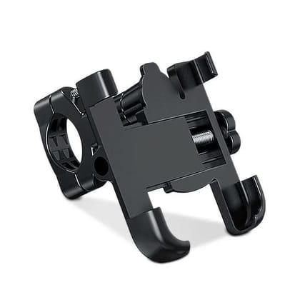 Universal Bike Phone Mount Holder, 360° Rotation Bicycle Cell Phone Holder for 4.7-6.7 inch Smartphones, Anti-Shake Handlebar Phone Mount for Motorcycles, Mountain Bikes, Road Bikes