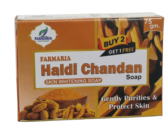Haldi Chandan Skin Whitening Soap - 75gm (Buy 2 Get 1 Free)