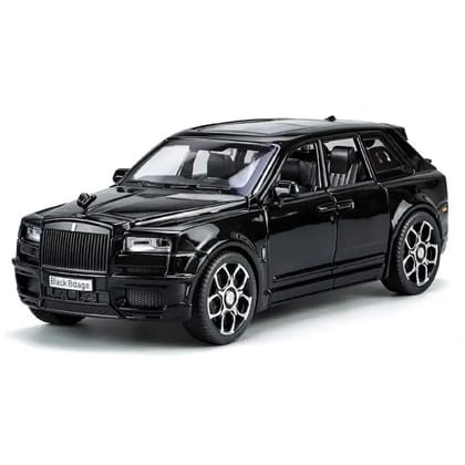 KTRS ENTERPRISE 1:32 Rlls Cullinn Ryce Alloy Metal Pull Back Die-cast Car Model Pull Back car Super Openable Doors Sound and Light Doors  Light Music Boys Toys for Kids