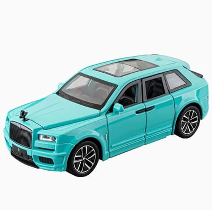 KTRS ENTERPRISE 1:32 Rlls Cullinn Ryce Alloy Metal Pull Back Die-cast Car Model Pull Back car Super Openable Doors Sound and Light Doors  Light Music Boys Toys for Kids