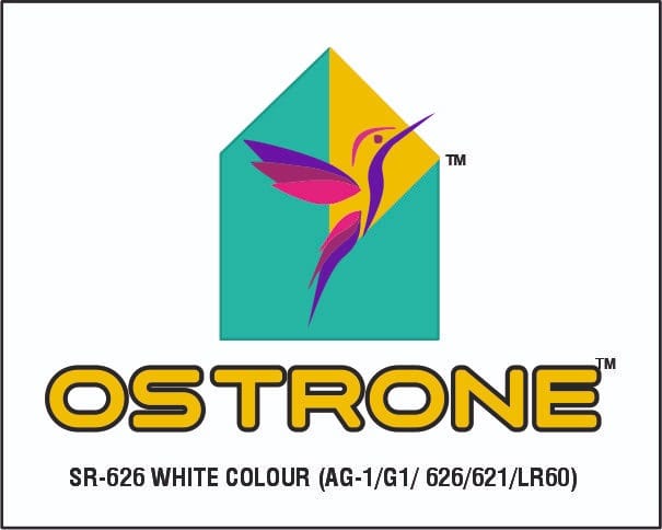 Ostrone- SR626SW Silver Oxide Watch Battery 1.55V (Pack of 10)