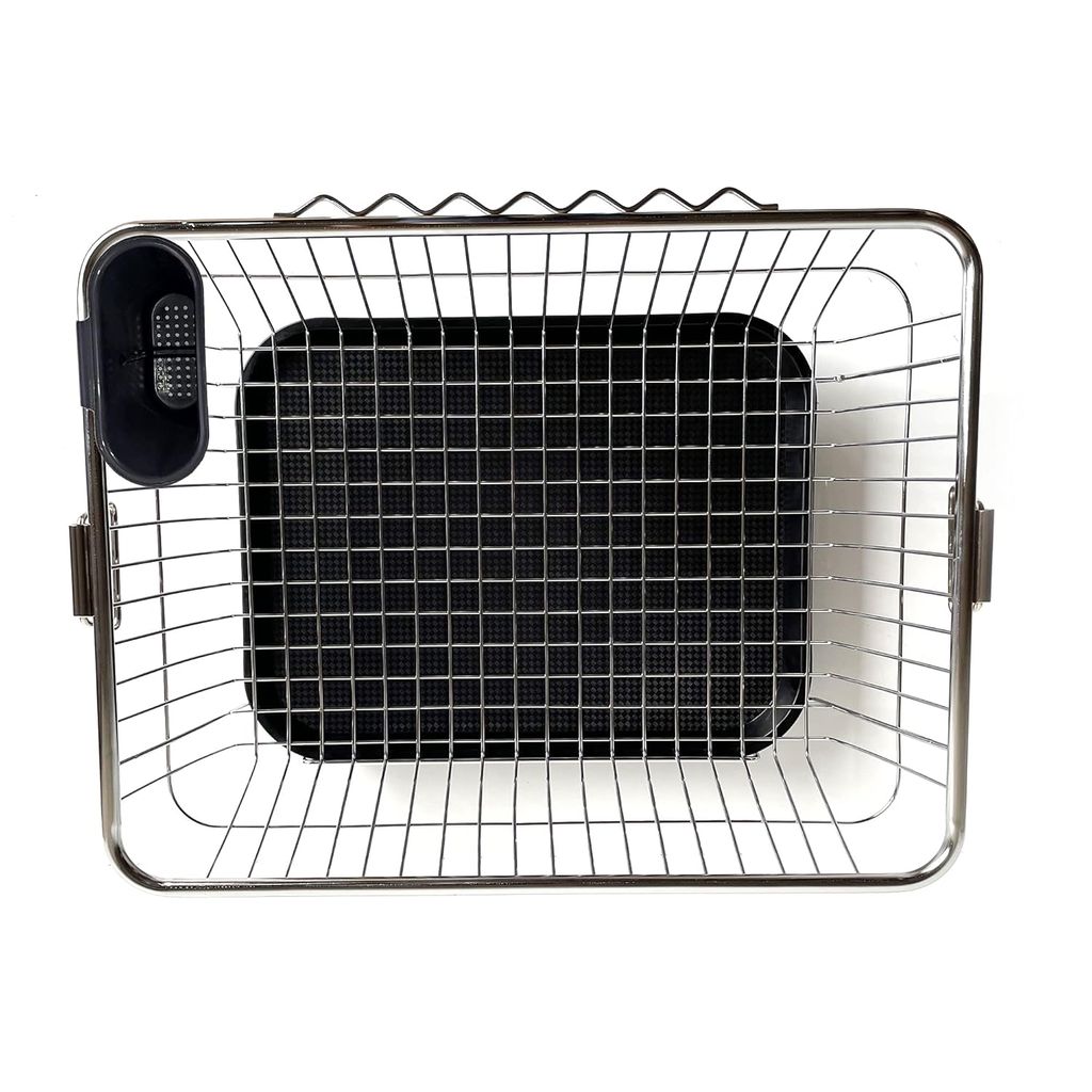 Stainless Steel Dish Drainer Kitchen Rack with Drainer Tray Kitchen Utensils Drying Basket Dish Rack for Kitchen