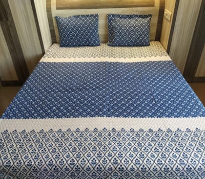 Floral Butti – Double Bedsheet