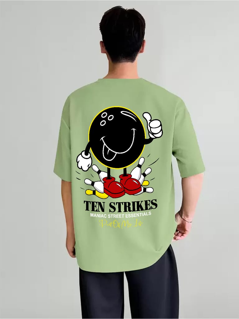SCOTT FINCHER Men's bowling T-shirt, 100% cotton, short sleeve, round neck, regular fit, machine washable, imported. : AA(ARN)LGREEN_203