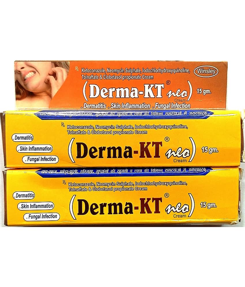 DERMA  KT 15 GM CREAM ( PACK OF 6) Day Cream 90 gm Pack of 6