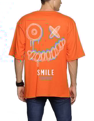 SCOTT FINCHER Men's Graphic Tees, Cotton Short Sleeve T-shirt, Streetwear Hip Hop T Shirt, Harajuku Tshirt, Casual Loose Tshirt Tops : AA(ARN)ORANGE_03