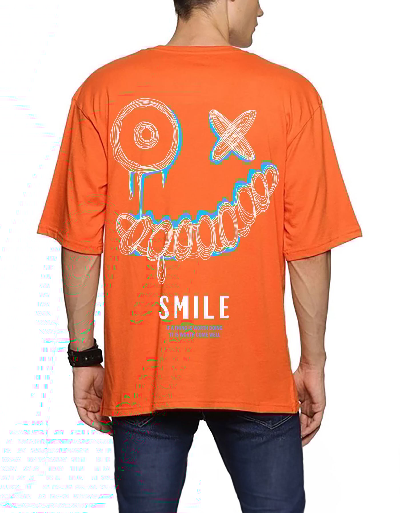 SCOTT FINCHER Men's Graphic Tees, Cotton Short Sleeve T-shirt, Streetwear Hip Hop T Shirt, Harajuku Tshirt, Casual Loose Tshirt Tops : AA(ARN)ORANGE_03