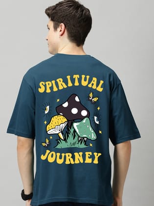 SCOTT FINCHER Men's Spiritual Journey Graphic T-Shirt : AA(ARN)TBLUE_200 SCOTT FINCHER Men's Spiritual Journey Graphic T-Shirt : AA(ARN)TBLUE_200