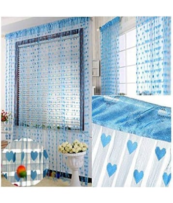 YUTIRITI Set of 2 Window Heart String Curtain