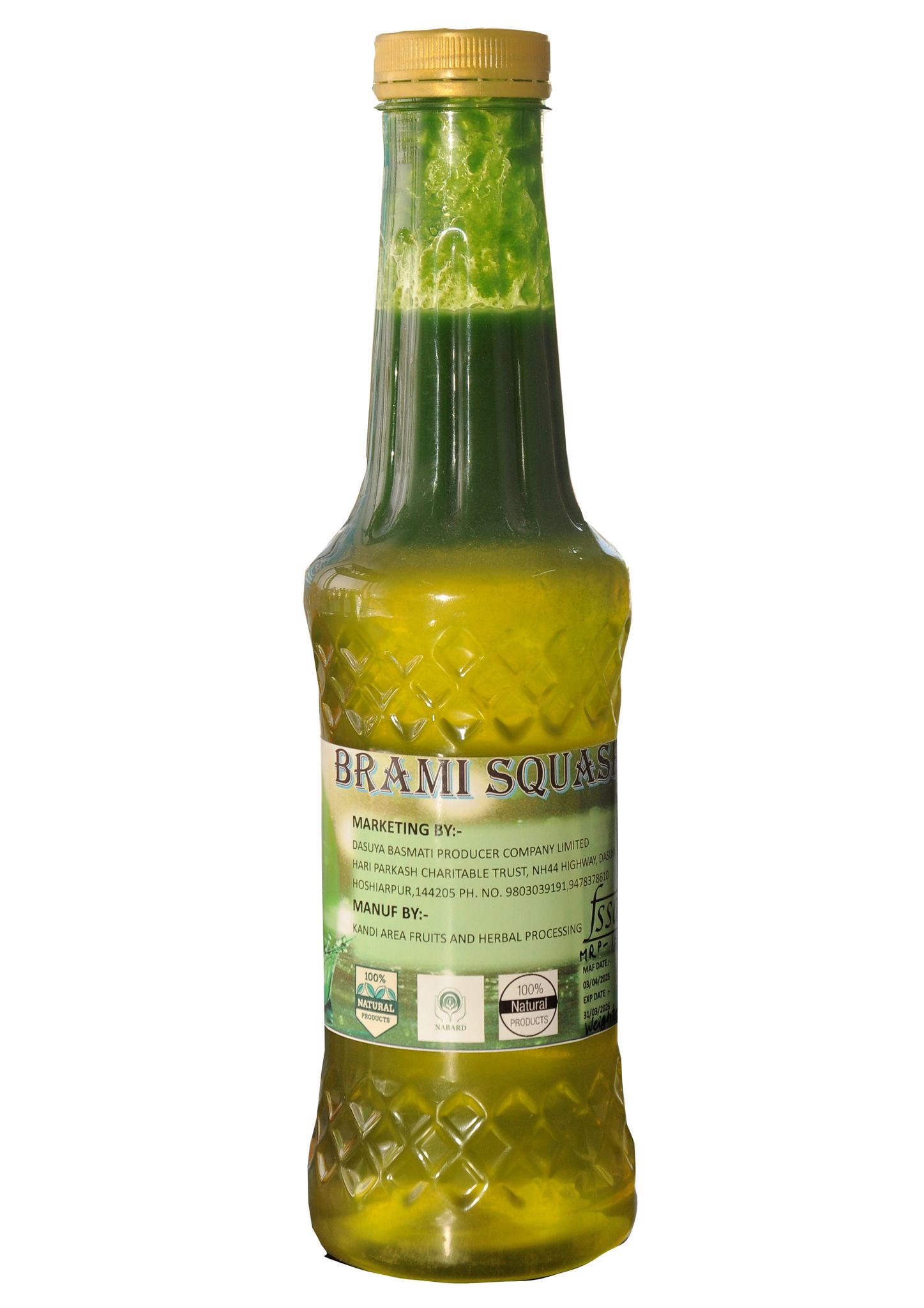 Brahmi Sharbat (Juice) -900ml