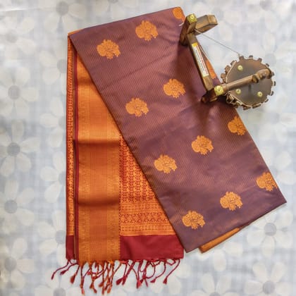Vastrakala Style Wedding Soft Silk Saree with Blouse