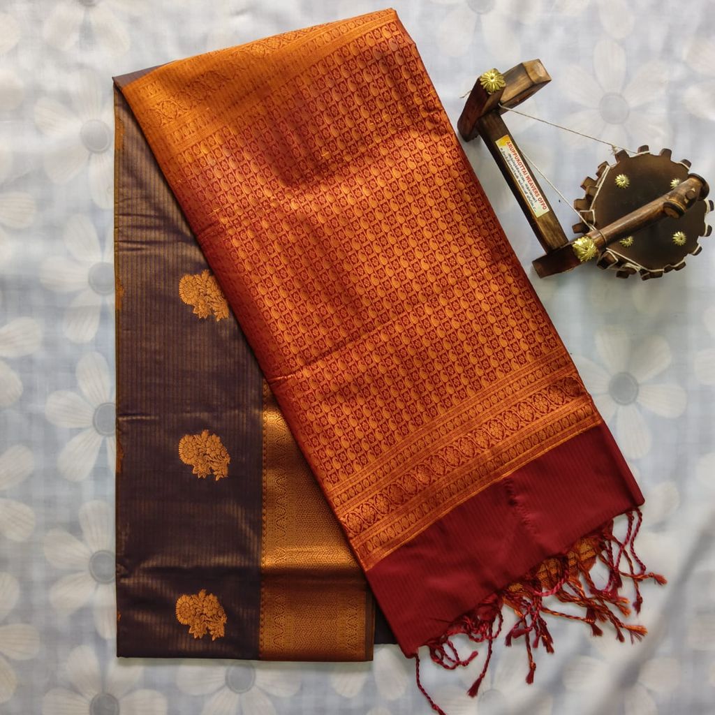 Vastrakala Style Wedding Soft Silk Saree with Blouse