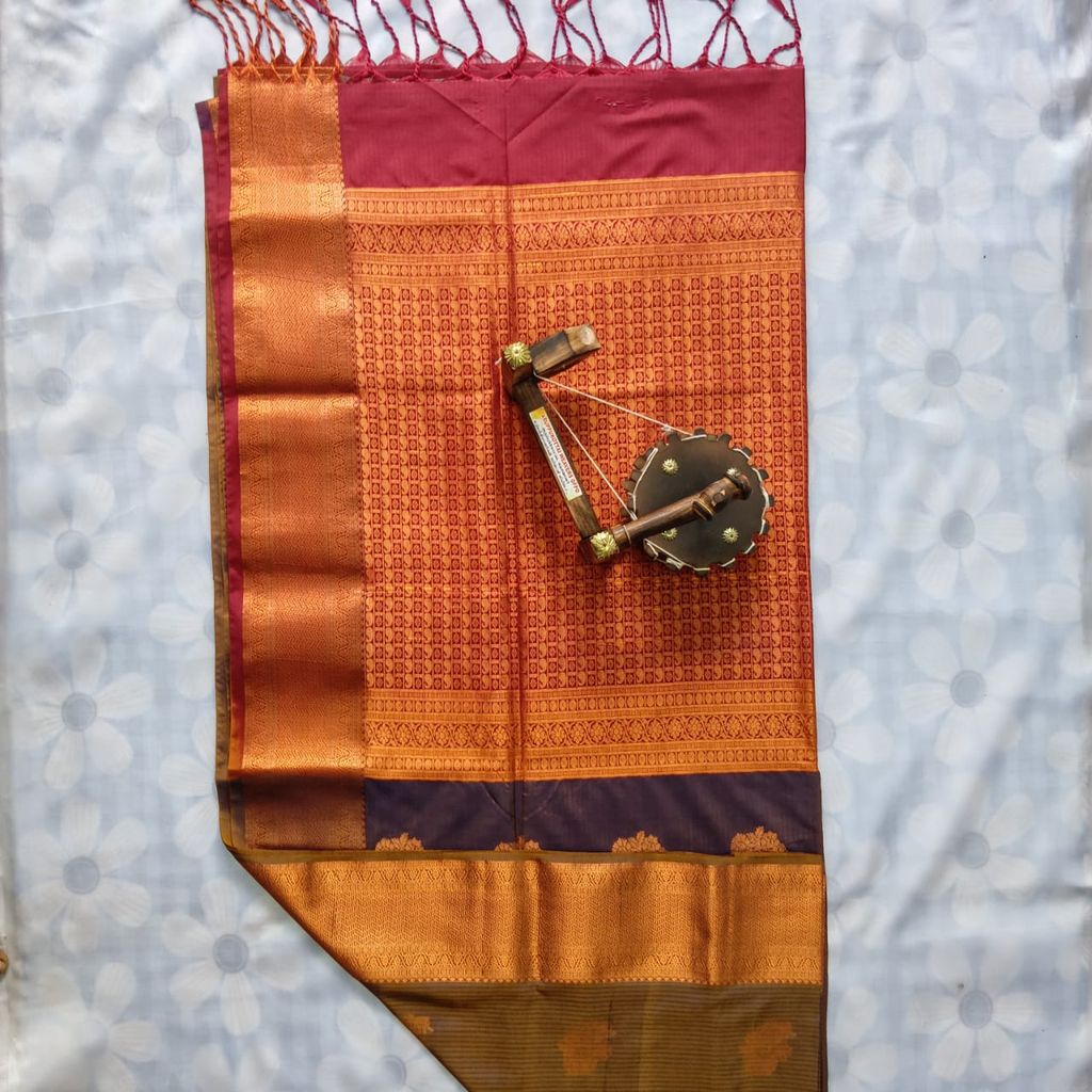 Vastrakala Style Wedding Soft Silk Saree with Blouse