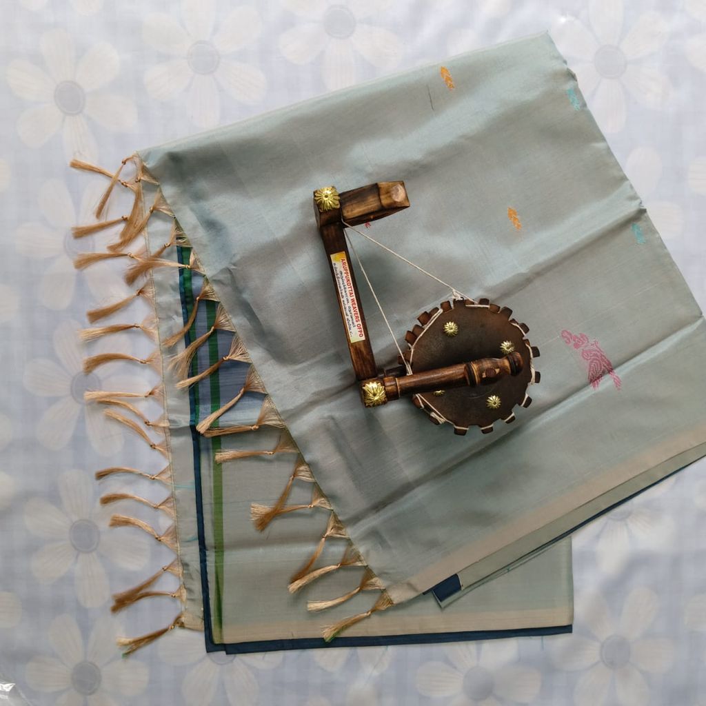 Banana  Fibre silk saree with Blouse