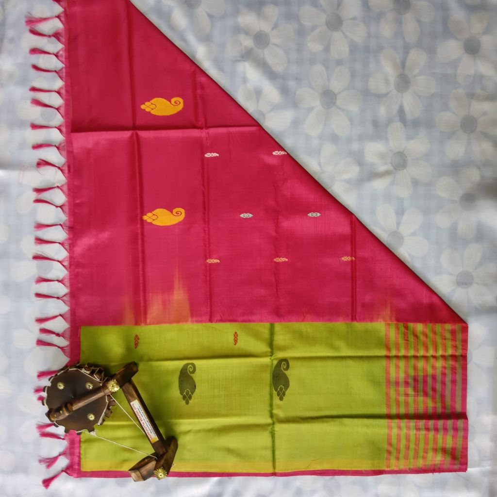 Banana  Fibre silk saree with Blouse