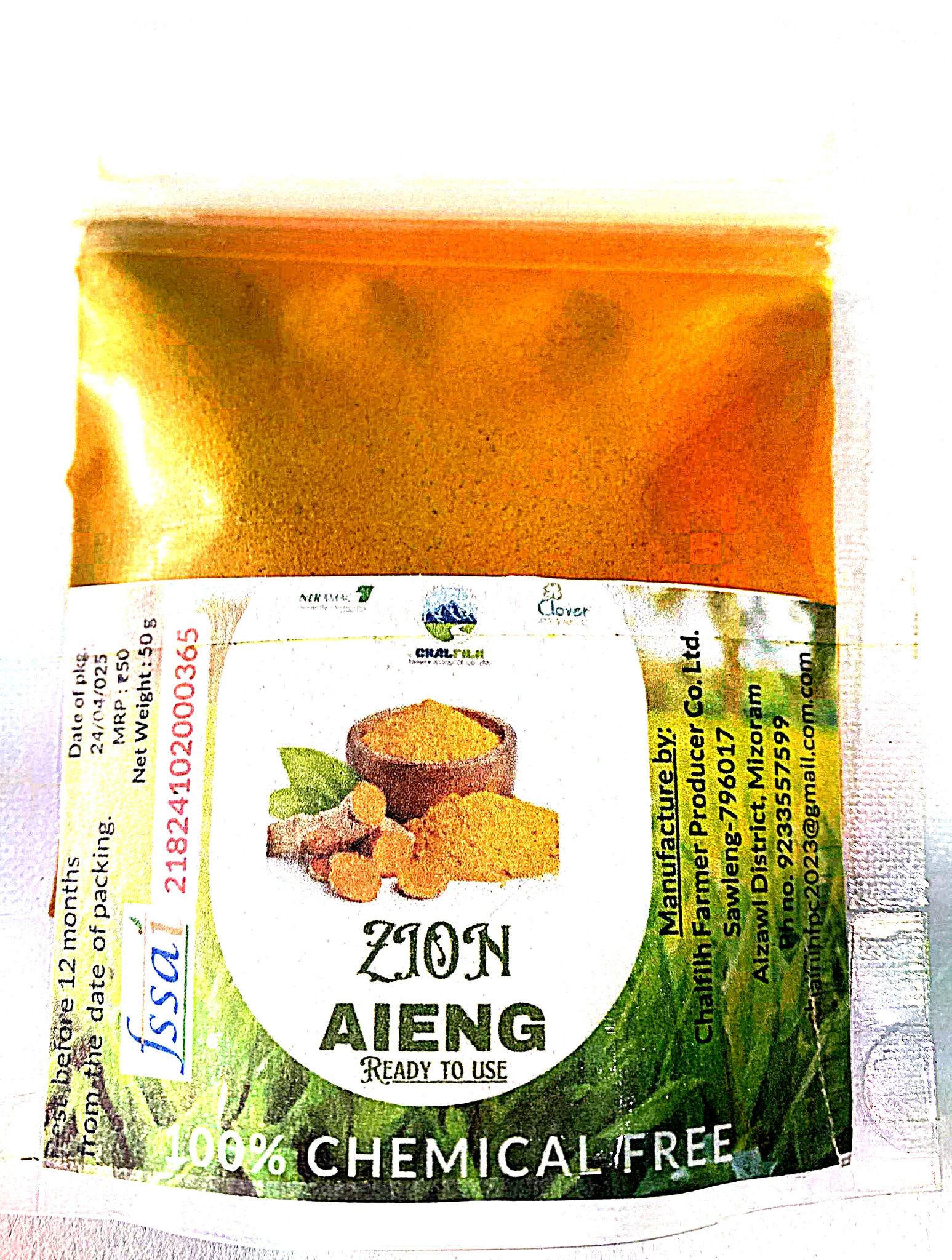 Zion Aieng (Turmeric Powder)