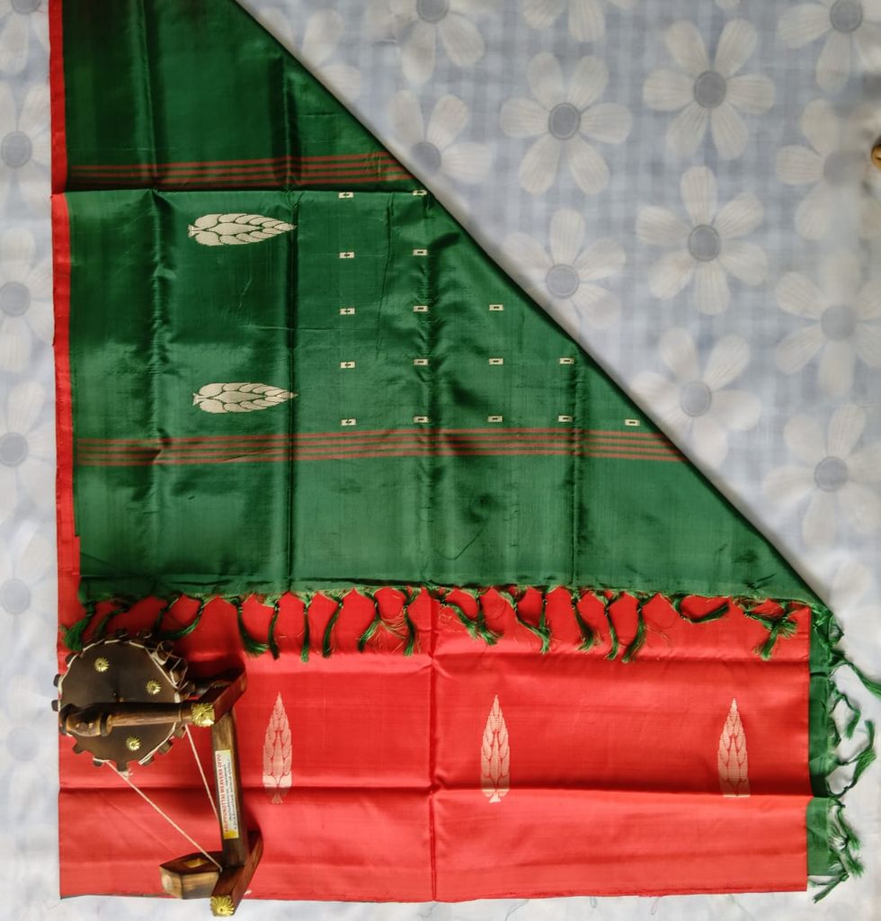 Banana Fibre silk saree with Blouse