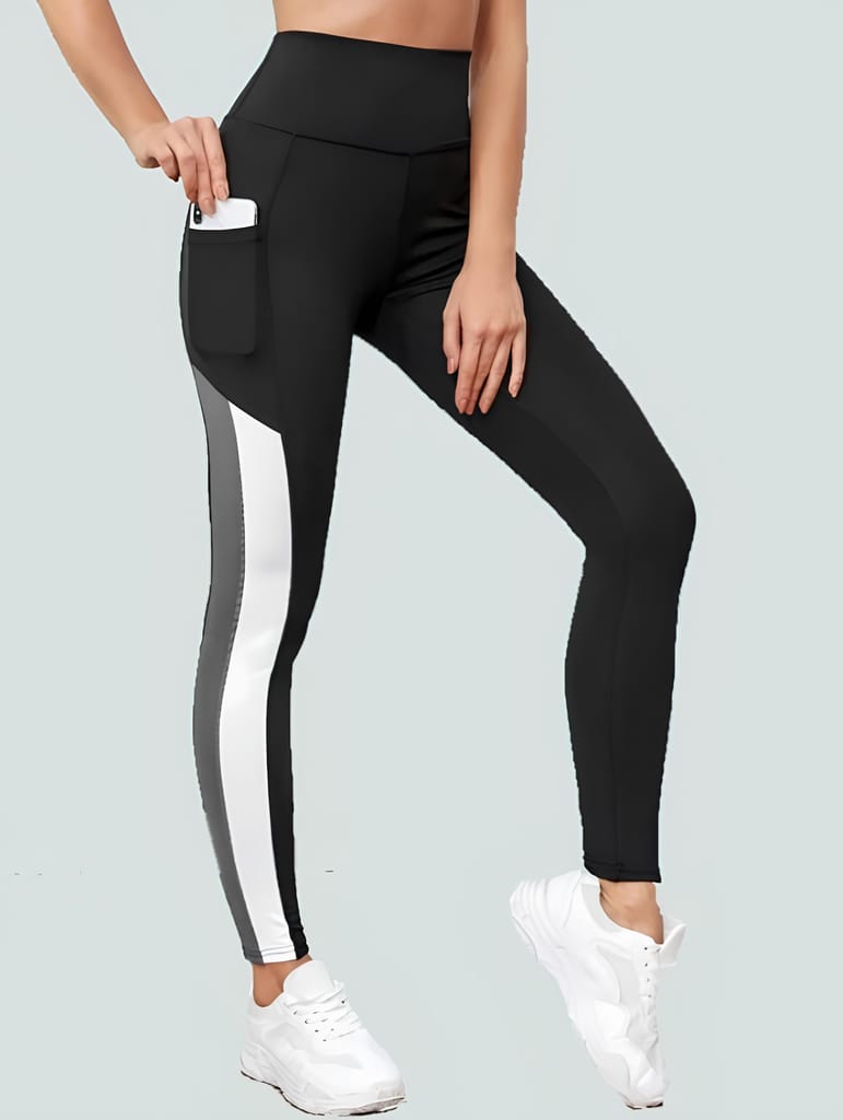 WUGO::Latest Stylish Women Sports Tights|Running Tights|Yoga-Gym Tights|Games and Playing Tights|Workout Tights For Women's & Girls (Imported Lycra 250-GSM)