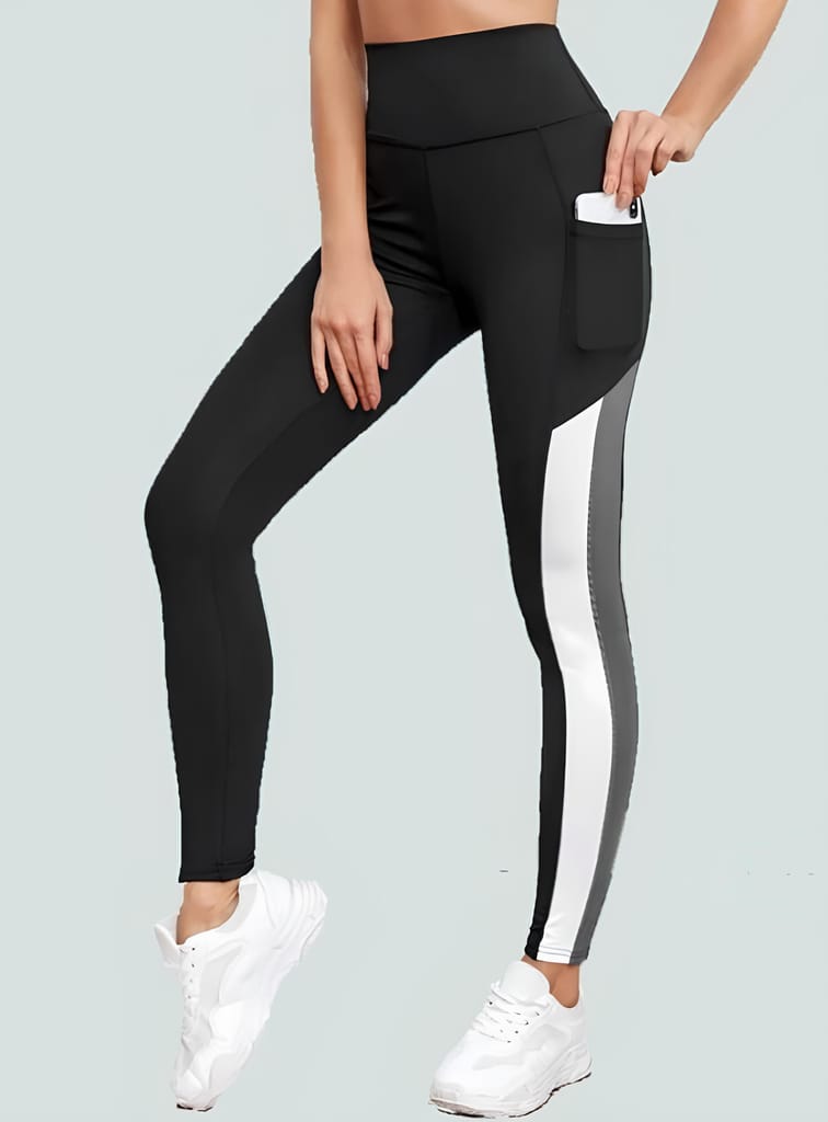 WUGO::Latest Stylish Women Sports Tights|Running Tights|Yoga-Gym Tights|Games and Playing Tights|Workout Tights For Women's & Girls (Imported Lycra 250-GSM)