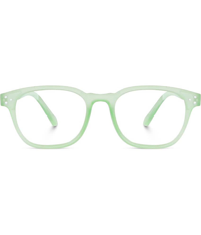 Creature Green Square Eyeglass Frame ( Pack of 1 )